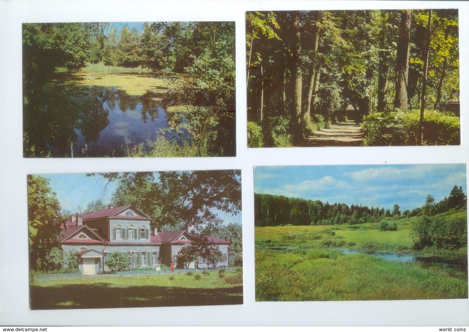 Abramtsevo Museum Estate, Russia. 1977. 17 Postcards In The Folder - Russia