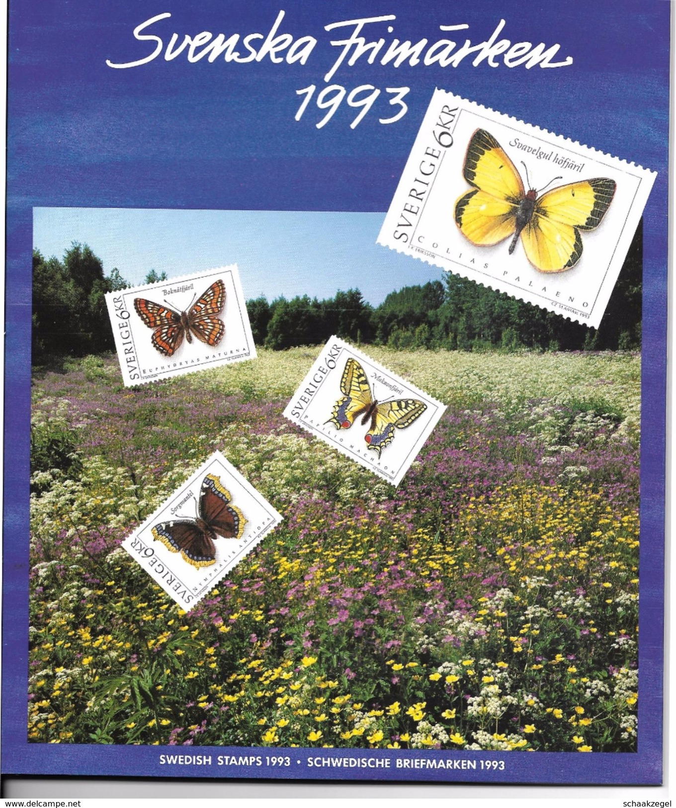 Zweden	1993	Jaarset Zegels, Originele Verpakking - Full Years