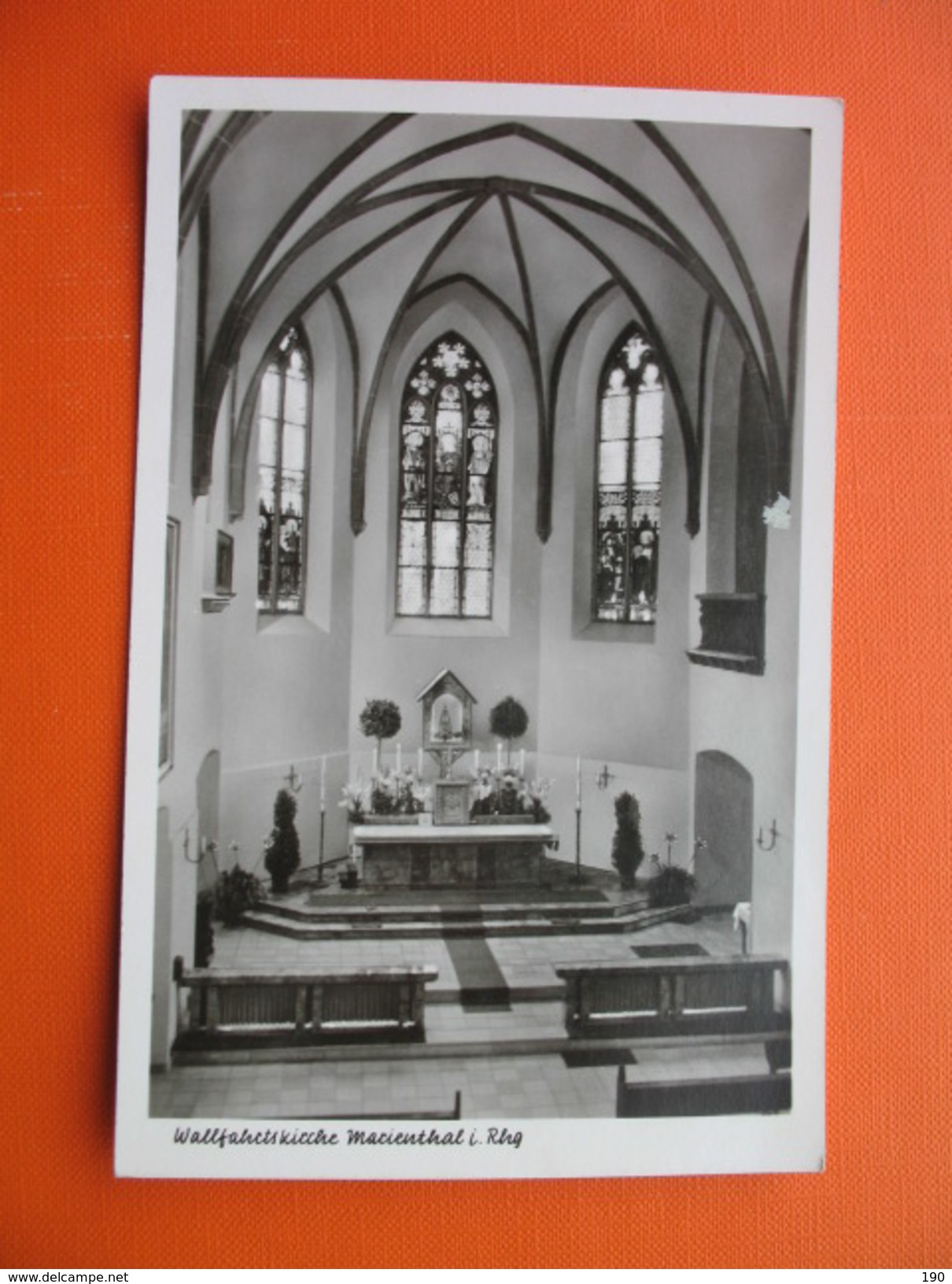 Walfahrtskirche Marienthal I.Rhg - Rheingau