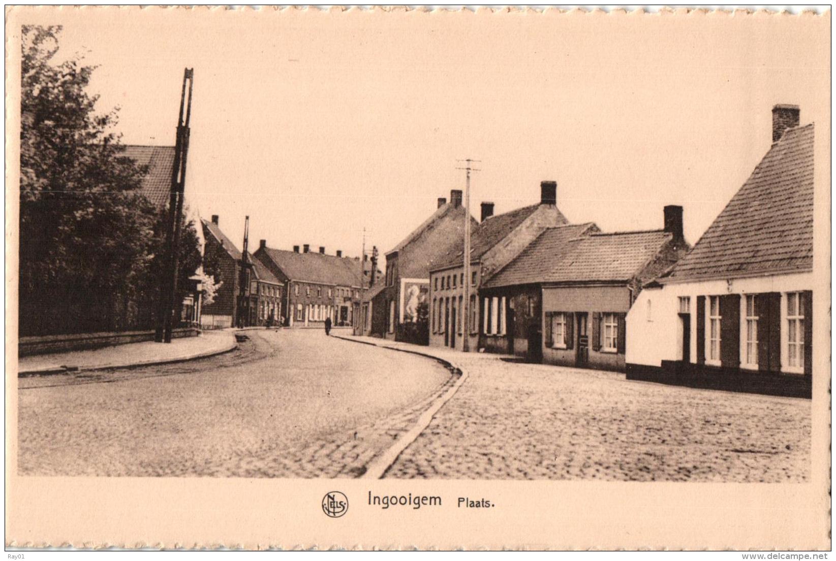 BELGIQUE - FLANDRE OCCIDENTALE - ANZEGEM - INGOOIGEM - Plaats (La Place) . - Anzegem