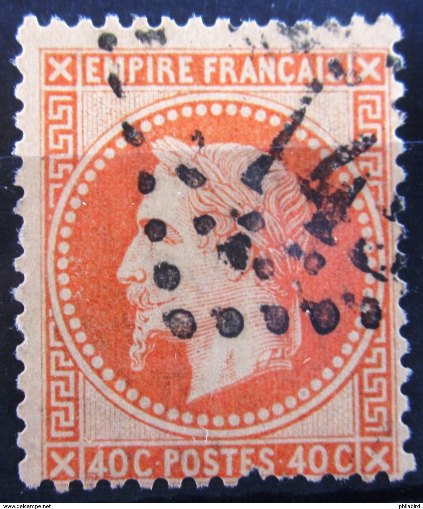 FRANCE              N° 31                  OBLITERE - 1863-1870 Napoleon III Gelauwerd