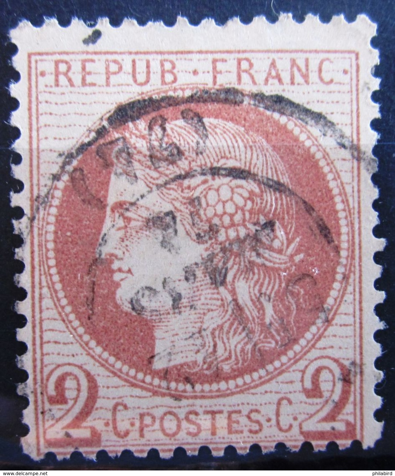 FRANCE              N° 51                     OBLITERE - 1871-1875 Ceres
