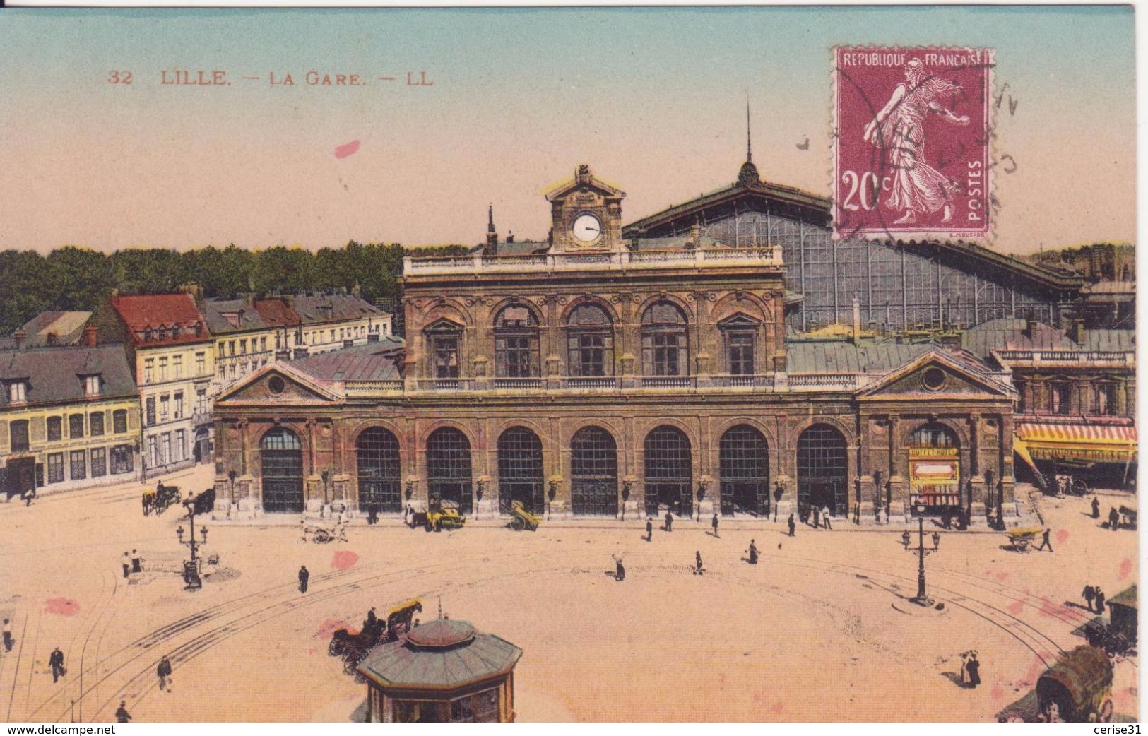 CPA -  32. LILLE - La Gare - Lille