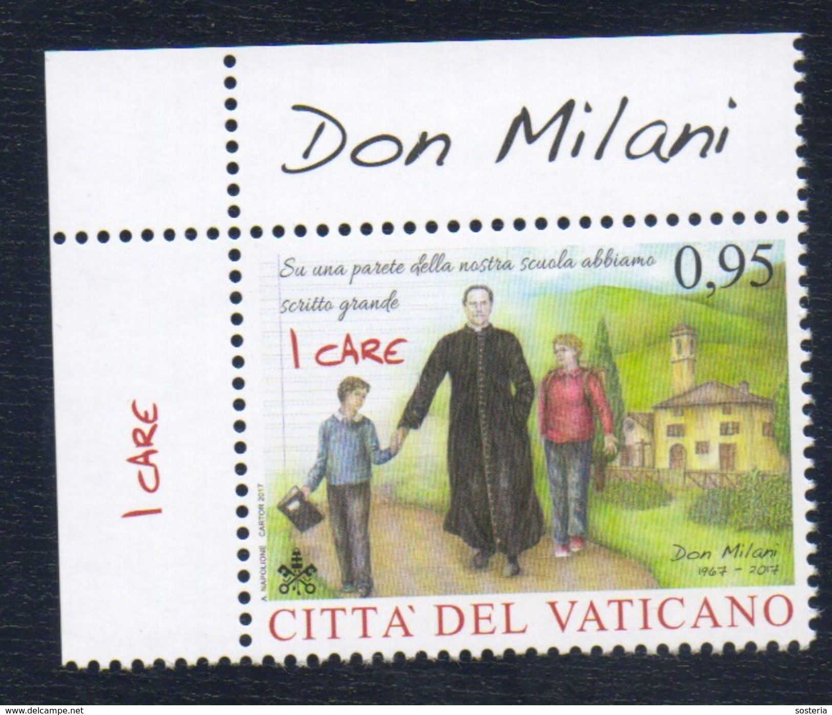 2017 - VATICANO - S21F - SET OF 1 STAMP ** - Nuovi