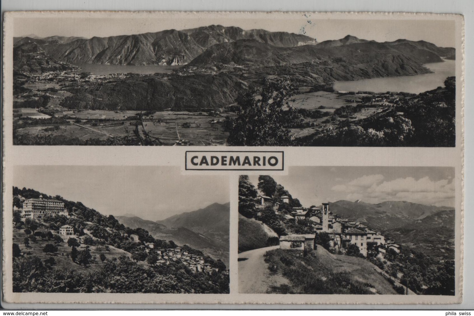 Cademario - Multiview - Photo: Ditta G. Mayr No. 2848 - Cademario