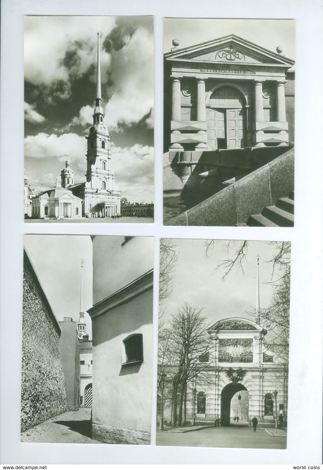 The Peter And Paul Fortress, St. Petersburg, Russia. Russian Edition. 15 Postcards In The Folder. - Bagne & Bagnards