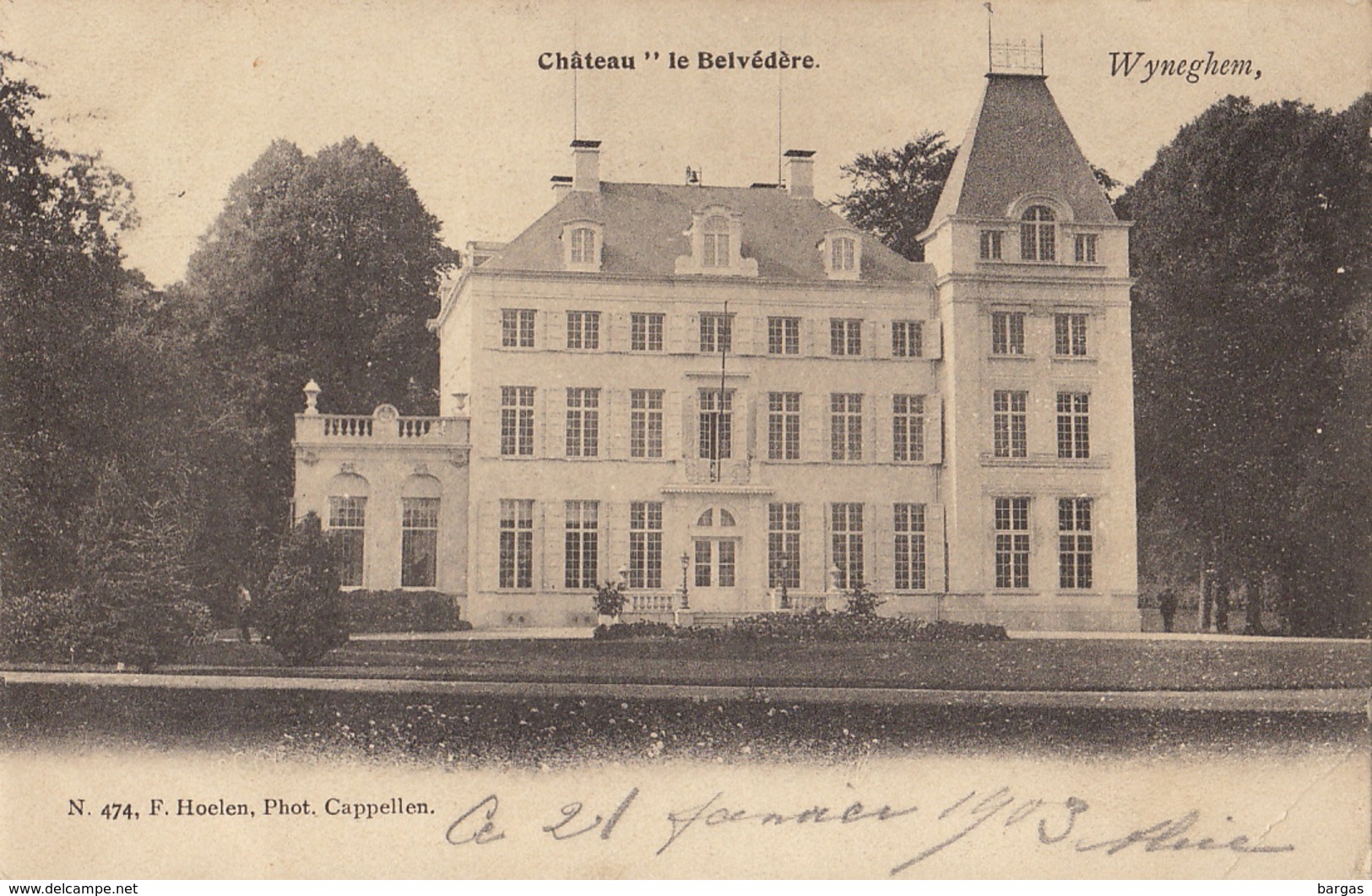 Wijnegem Châteu Le Belvedere Wyneghem - Wijnegem