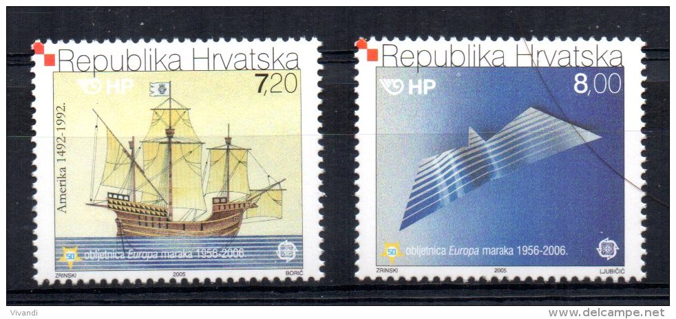 Croatia - 2005 - 50th Anniversary Of Europa Stamps - MNH - Croatie