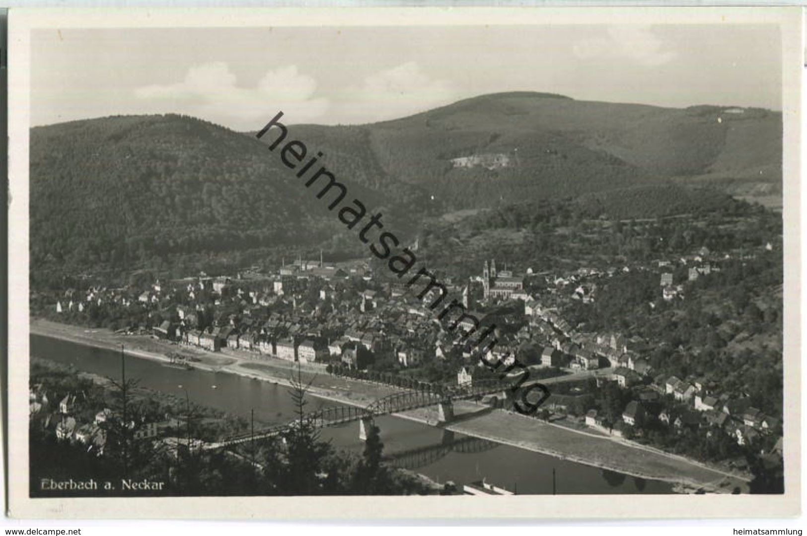 Eberbach - Foto-Ansichtskarte - Verlag Wilhelm Gerling Darmstadt - Eberbach