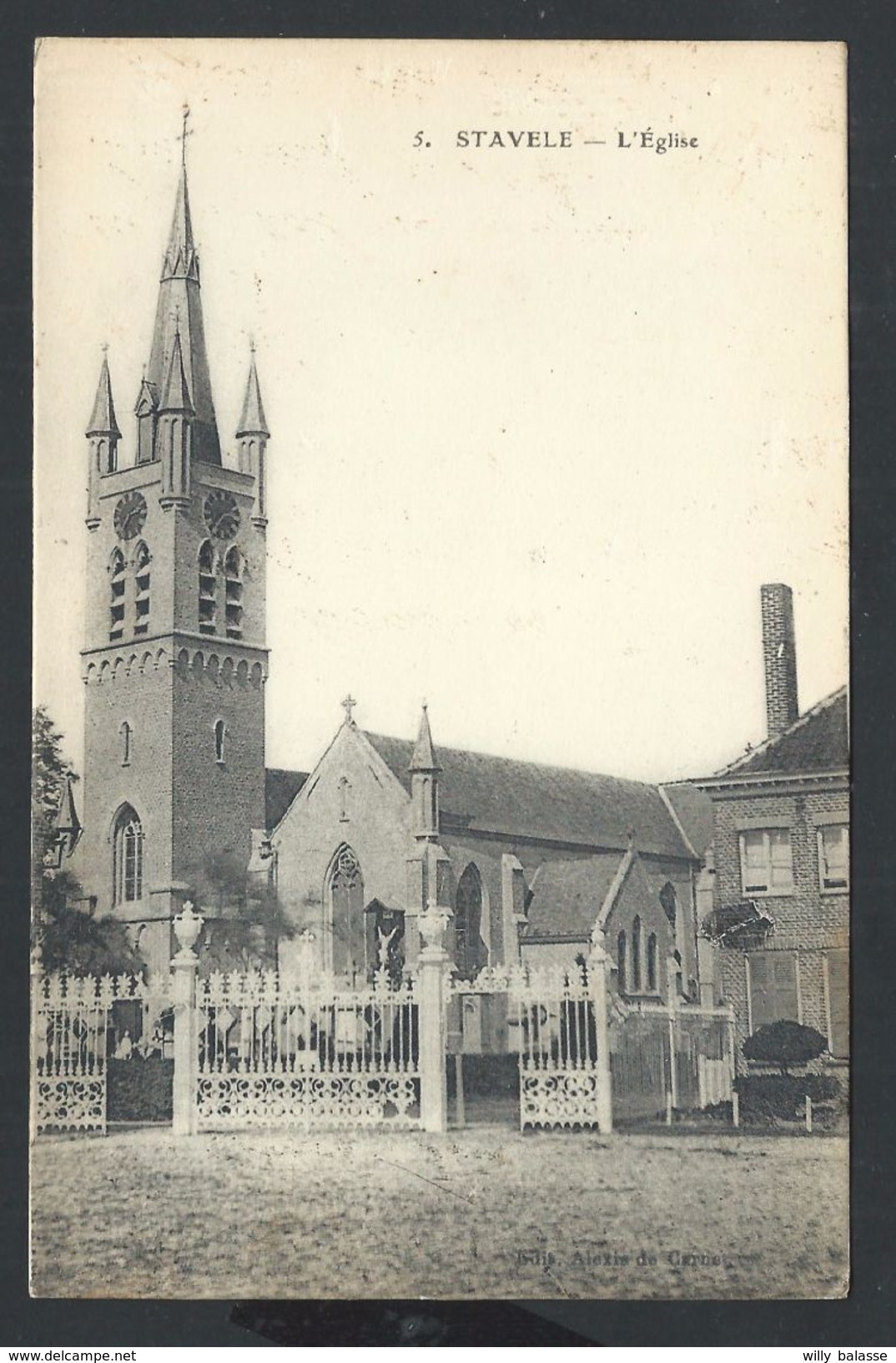 +++ CPA - STAVELE - Eglise - Kerk  // - Alveringem