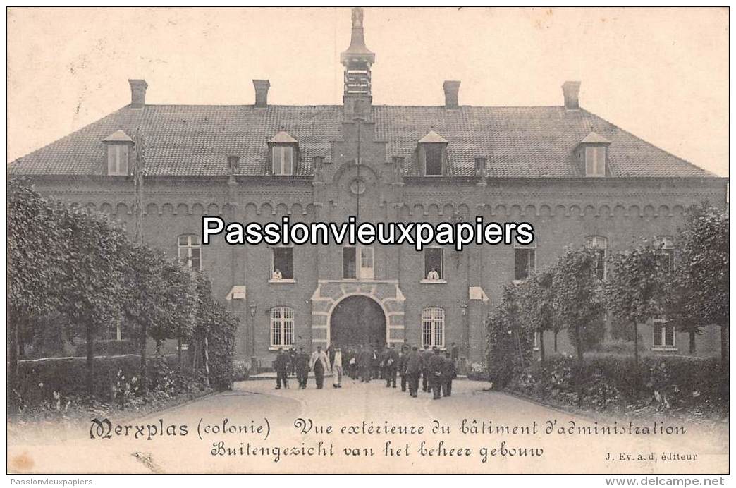 MERKPLAS Colonie 1915   BEHEER GEBOUW  (BÂTIMENT  D'ADMINISTRATION)  Feldpost. - Merksplas