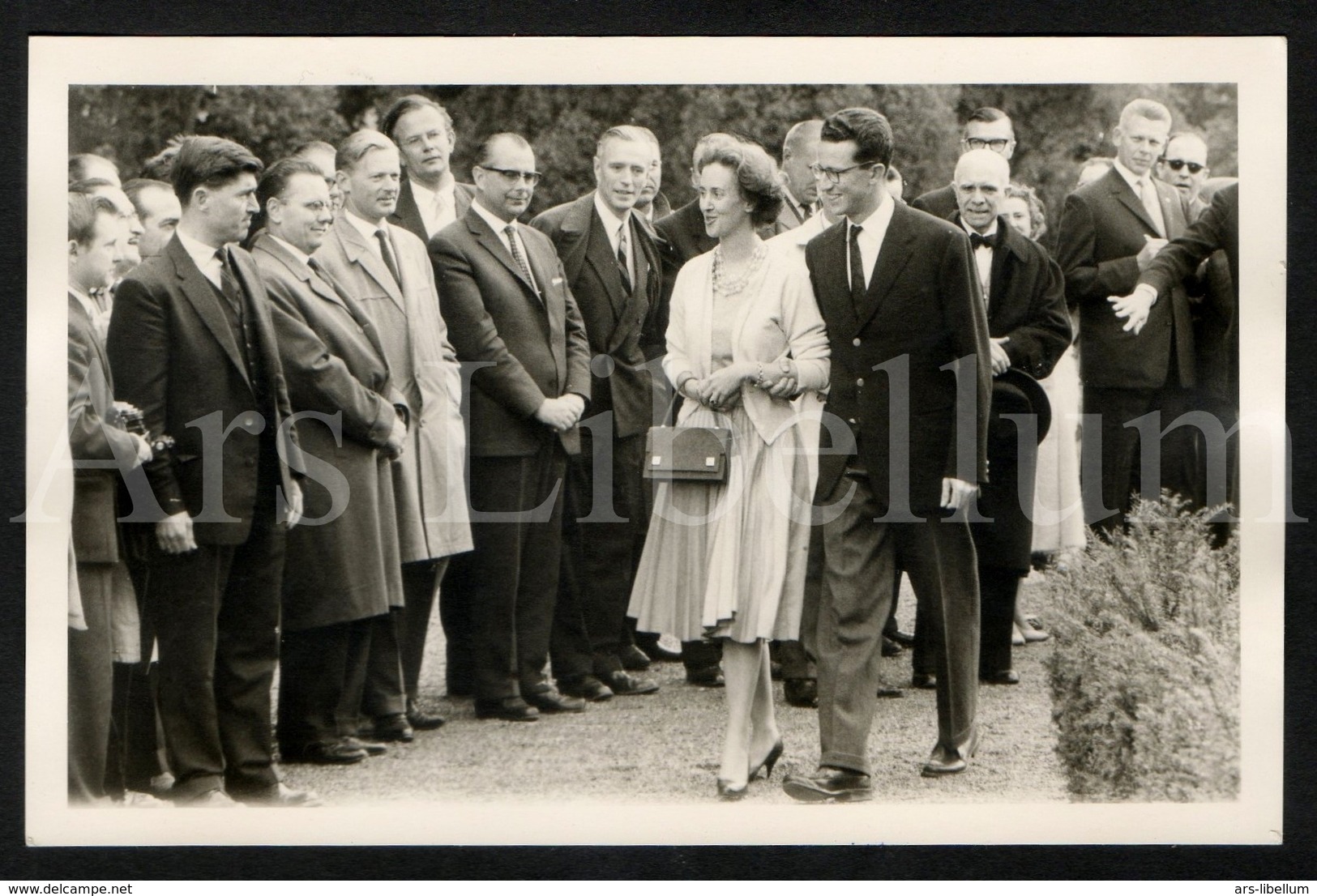 Postcard / ROYALTY / Belgique / Belgium / Koning Boudewijn / Roi Baudouin / Reine Fabiola / Engagement / 1960 - Familles Royales