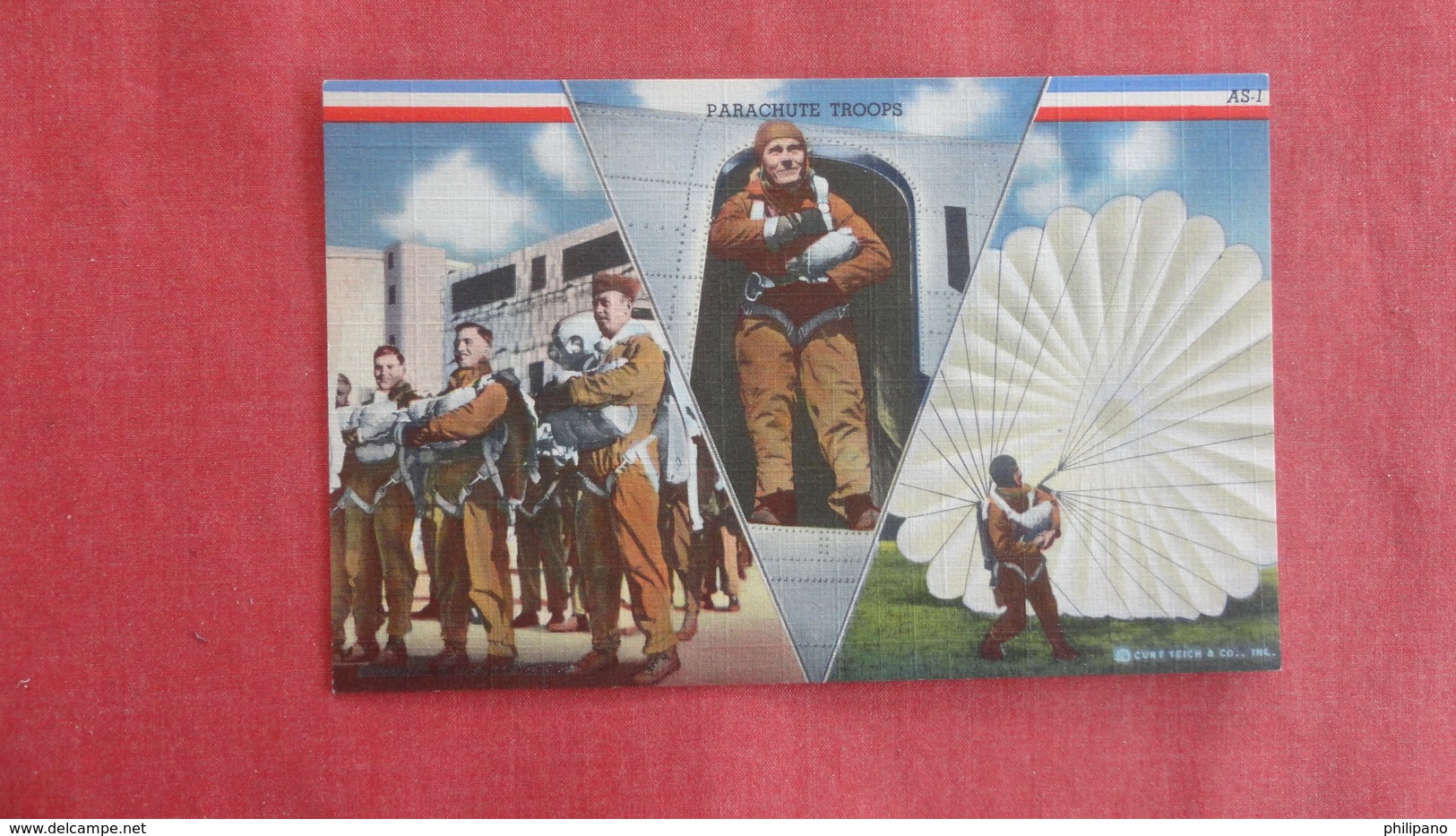 US Parachute Jumps  Multi View  -ref 2725 - War 1939-45