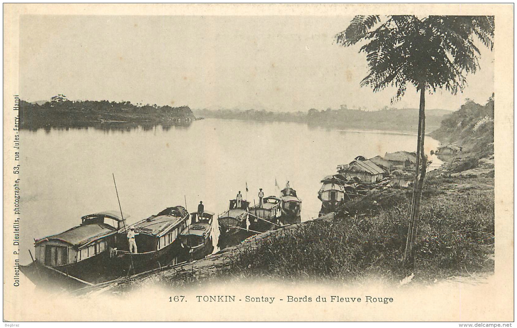 TONKIN     SONTAY     BORDS DU FLEUVE ROUGE - Viêt-Nam