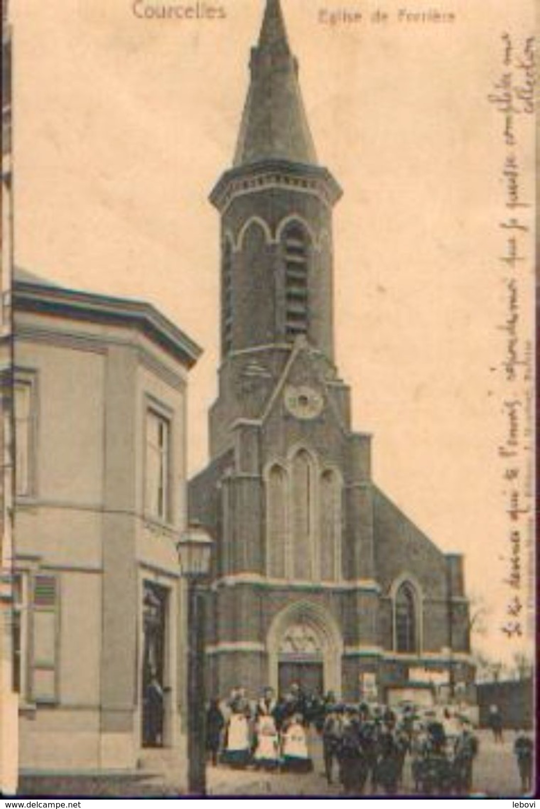 COURCELLES « Eglise De Forrière » - Ed. J. Monthuy, Barbier, Courcelles-Motte - Courcelles