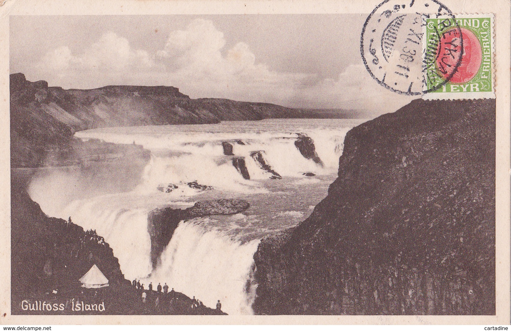 ISLANDE / ISLAND - Gullfoss Island - 1936 - Islande