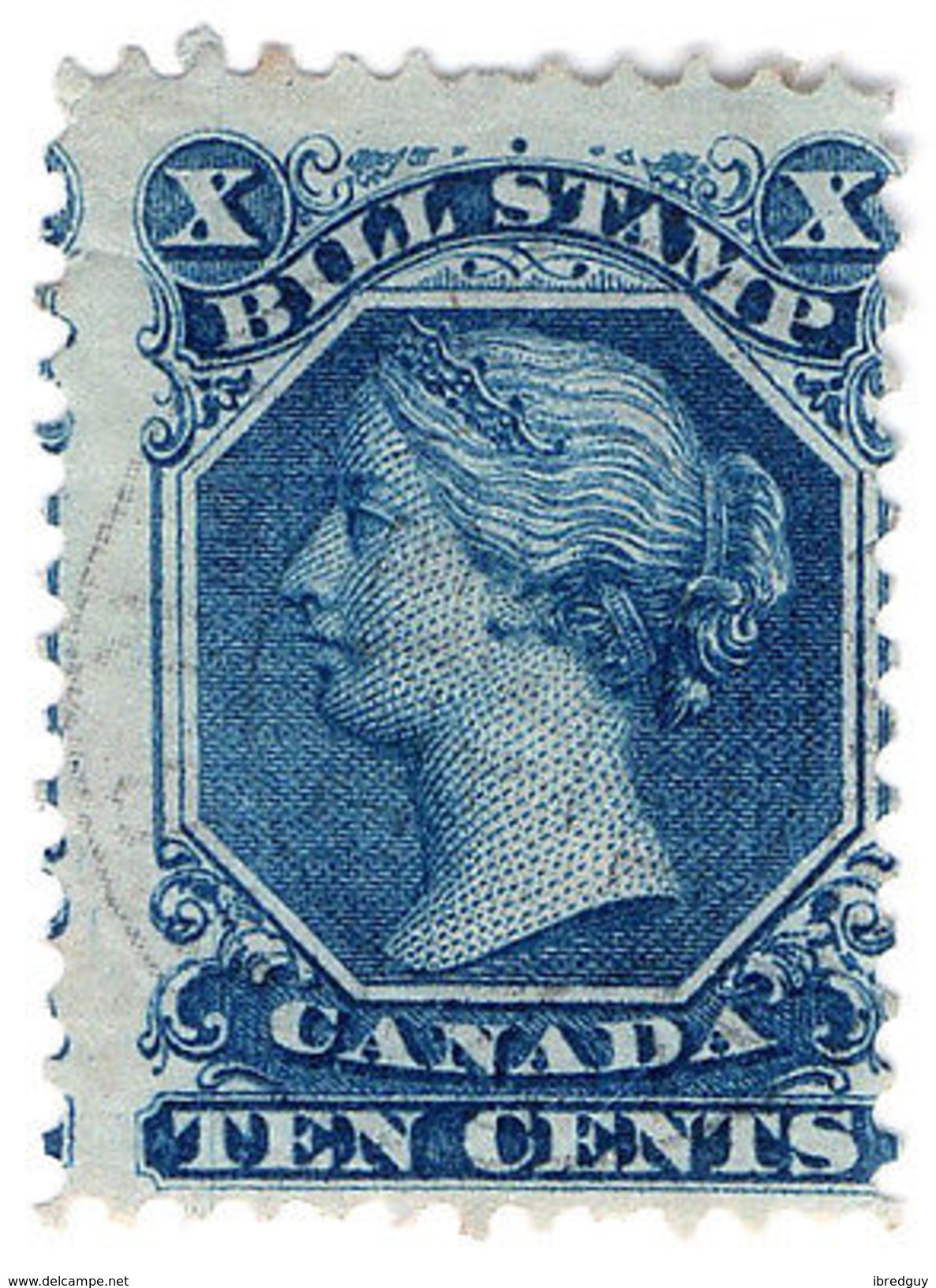 (I.B) Canada Revenue : Bill Stamp 10c (perf 12) - Other & Unclassified