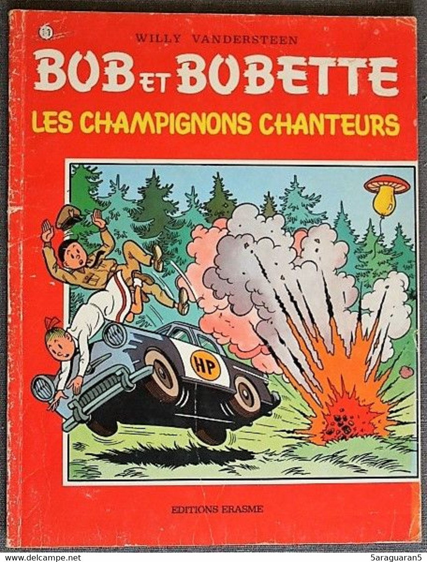 BD BOB ET BOBETTE - 110 - Les Champignons Chanteurs - Rééd. 1977 - Bob Et Bobette