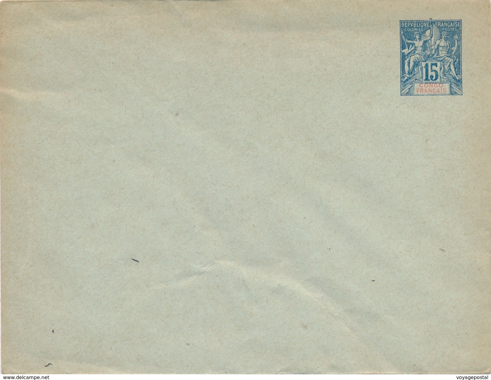 Entier Postal Congo Français 15c - Neufs