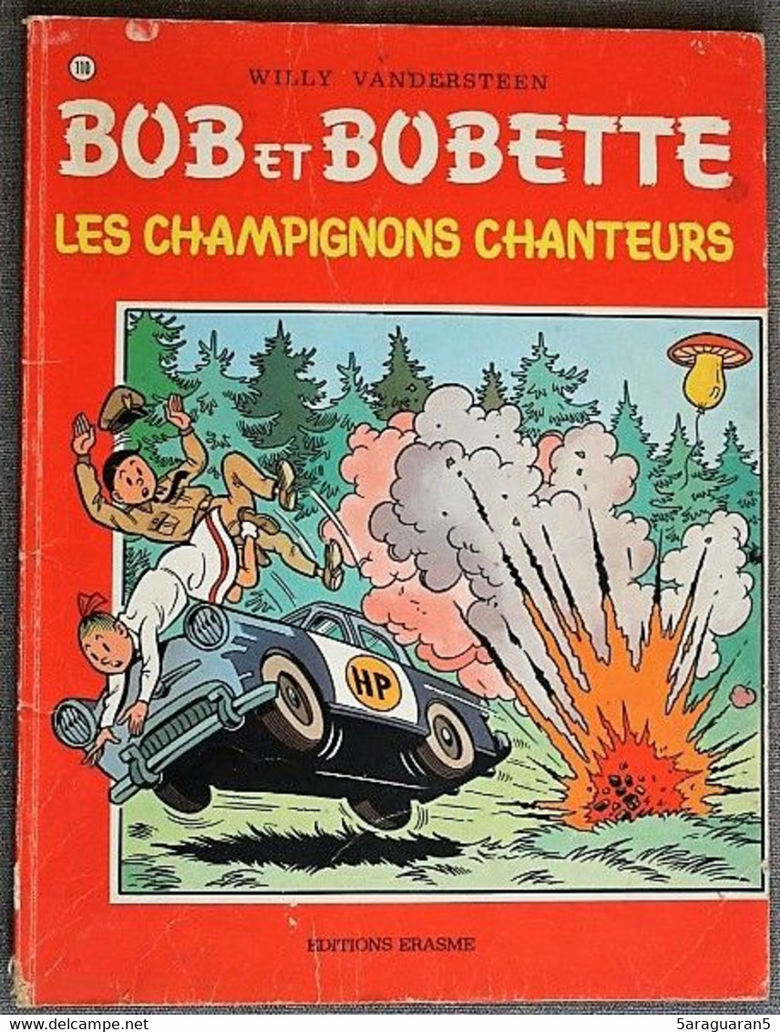 BD BOB ET BOBETTE - 110 - Les Champignons Chanteurs - Rééd. 1980 - Bob Et Bobette