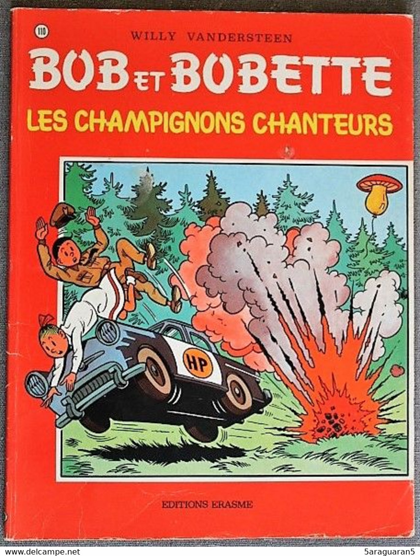 BD BOB ET BOBETTE - 110 - Les Champignons Chanteurs - Rééd. 1981 - Bob Et Bobette