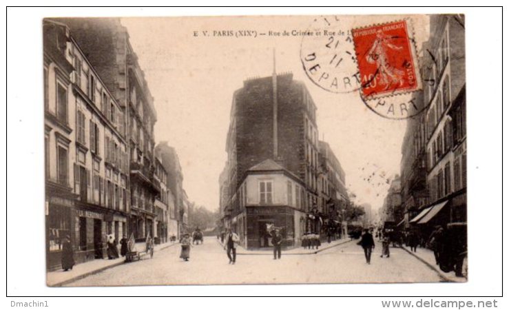 Paris -rue De Crimée-voir état - Autres & Non Classés