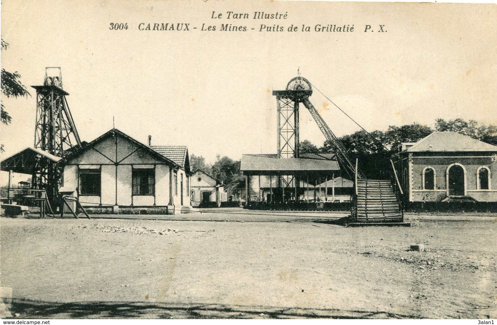 CARMAUX Les Mines : Puits De La Grillatié - Carmaux