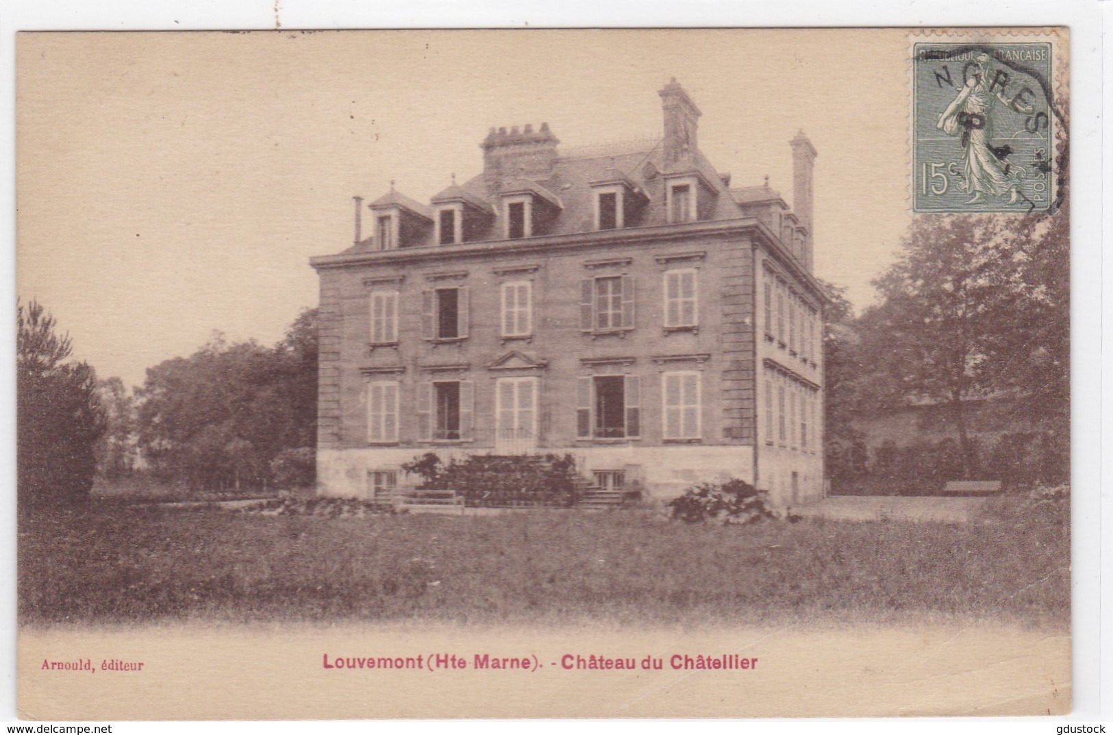 Haute-Marne - Louvemont - Château Du Châtellier - Autres & Non Classés