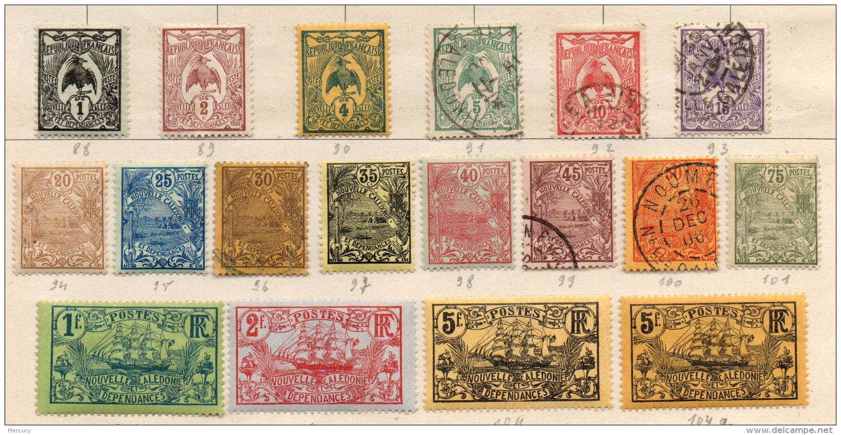 NCE - Lot Entre1905 Et 1922 Neufs Et Oblitérés - 3 Scans - Neufs