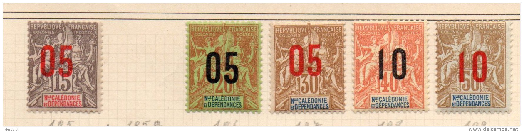 NCE - Lot Entre1905 Et 1922 Neufs Et Oblitérés - 3 Scans - Neufs