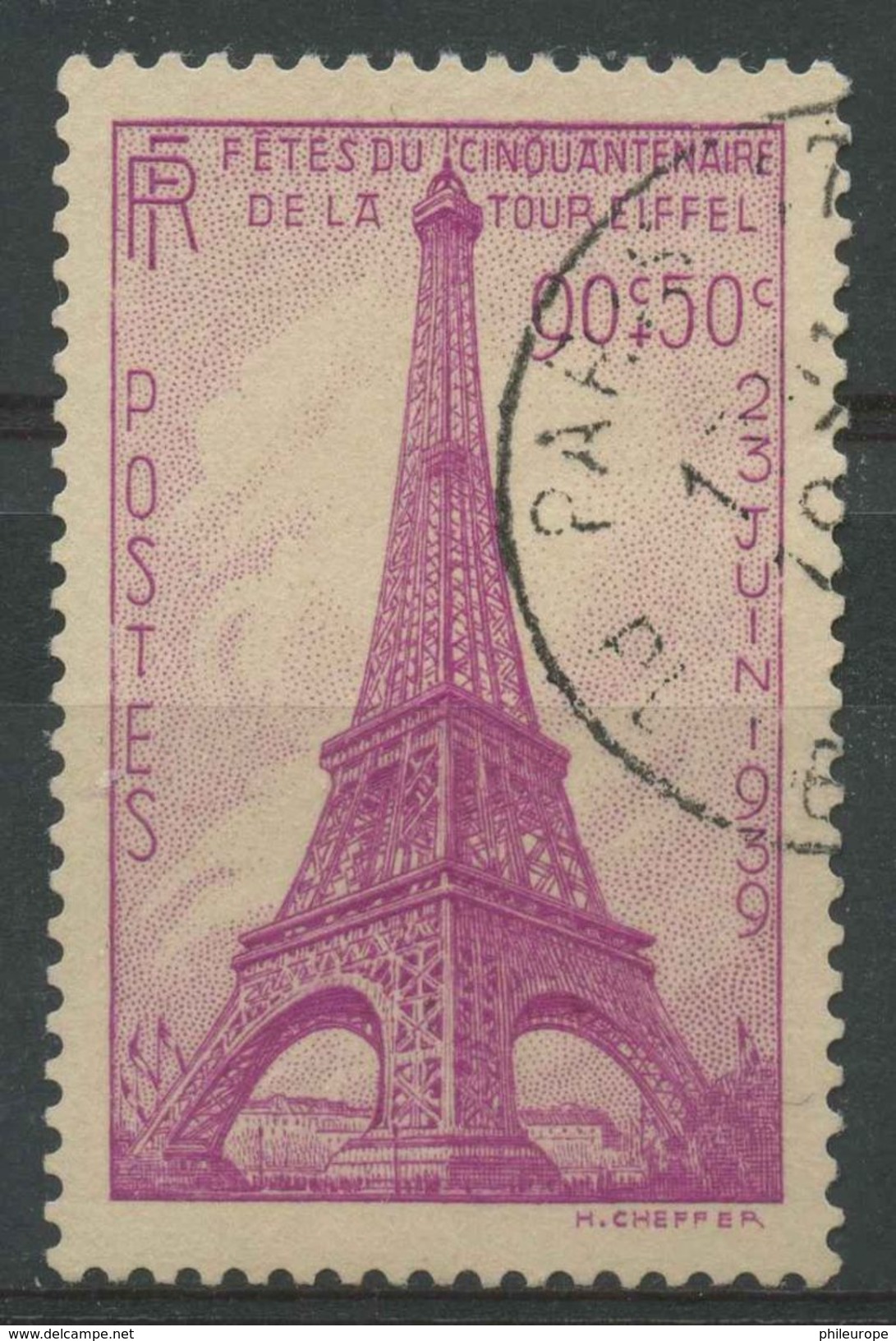 France (1939) N 429 (o) - Oblitérés