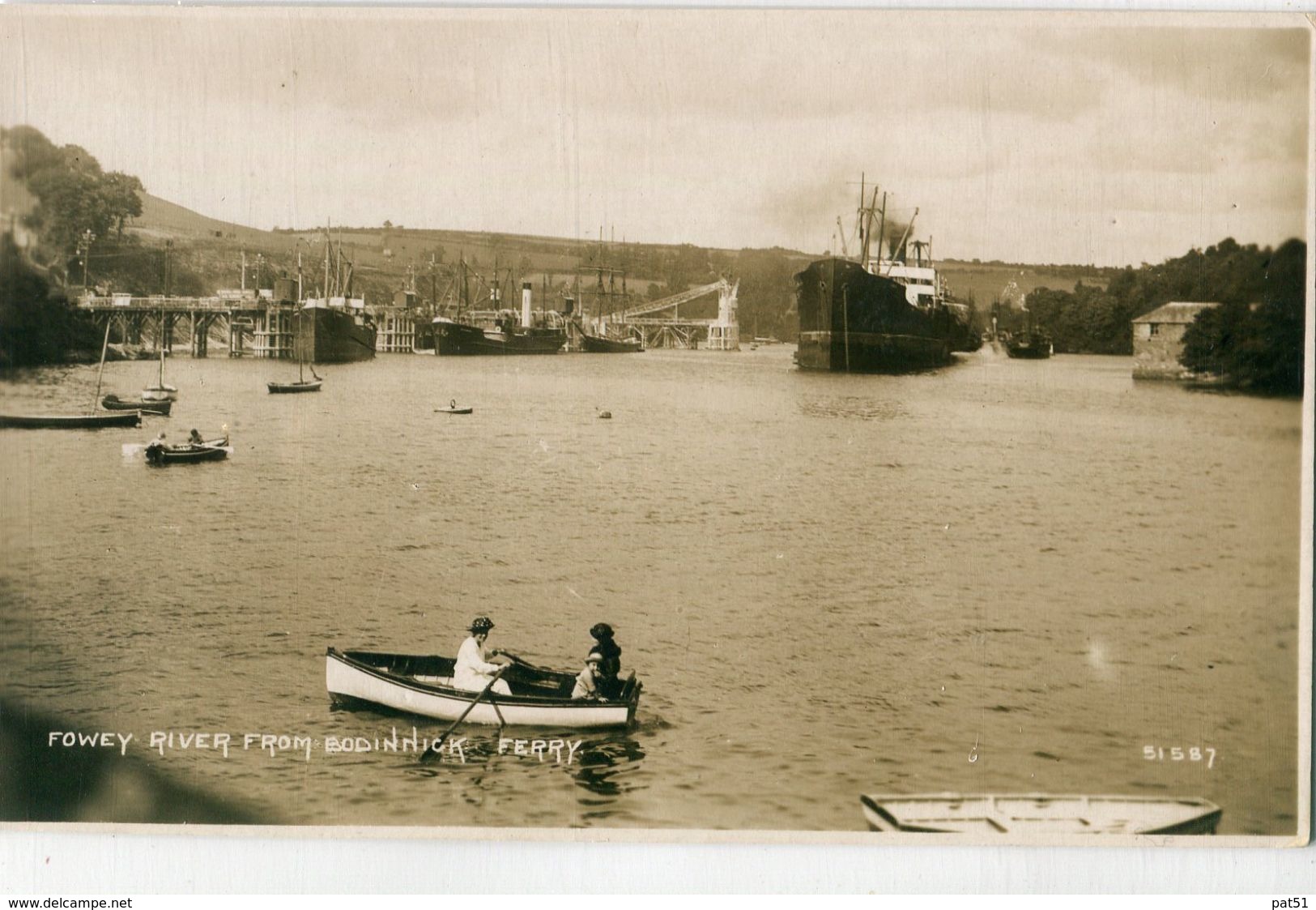 UNITED KINGDOM / ROYAUME - UNI - Fowey River From Bodinnick Ferry - Scilly Isles