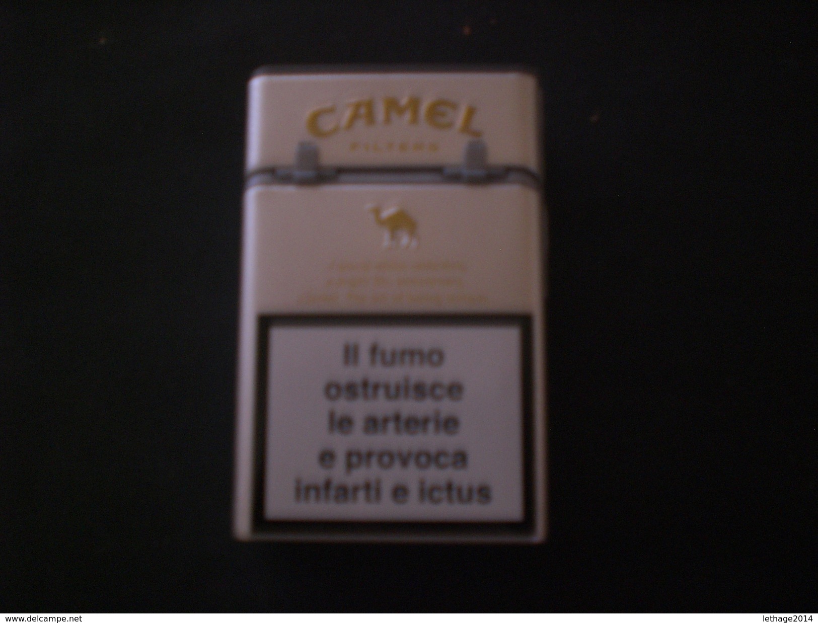 BOX CIGARETTE SIGARETTE CAMEL ANNIVERSARIO VUOTO METALLICO  DA COLLEZIONE EDIZIONE LIMITATA RARO !! - Empty Cigarettes Boxes