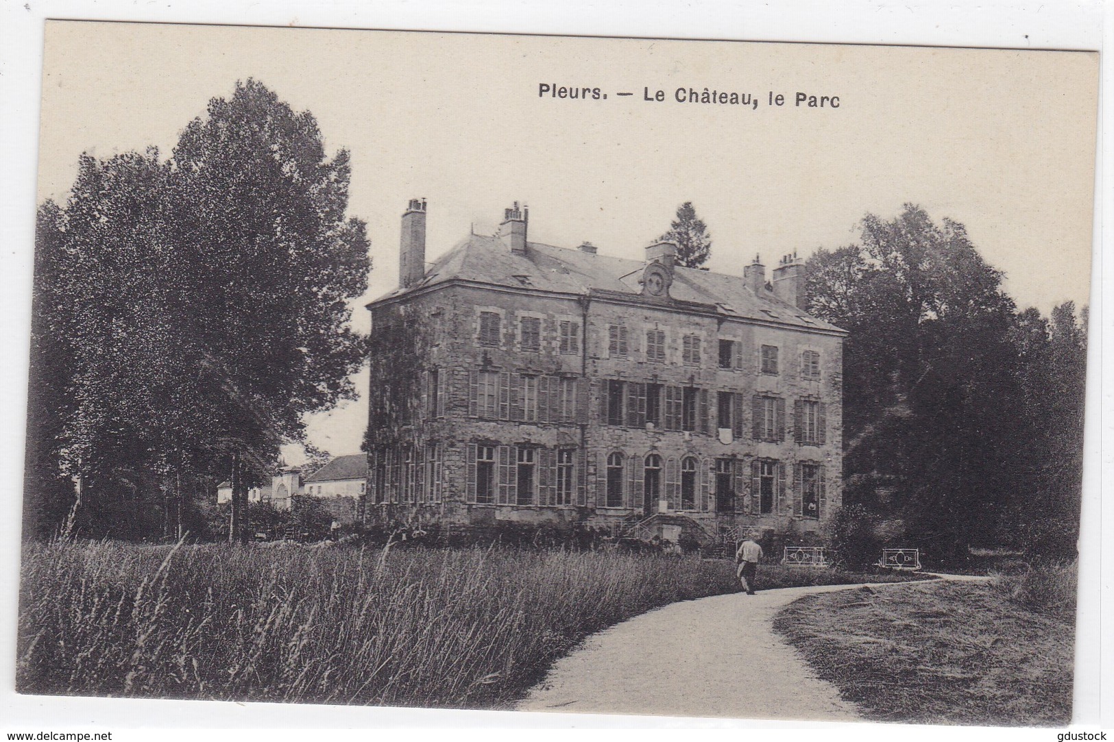 Marne - Pleurs - Château, Le Parc - Andere & Zonder Classificatie