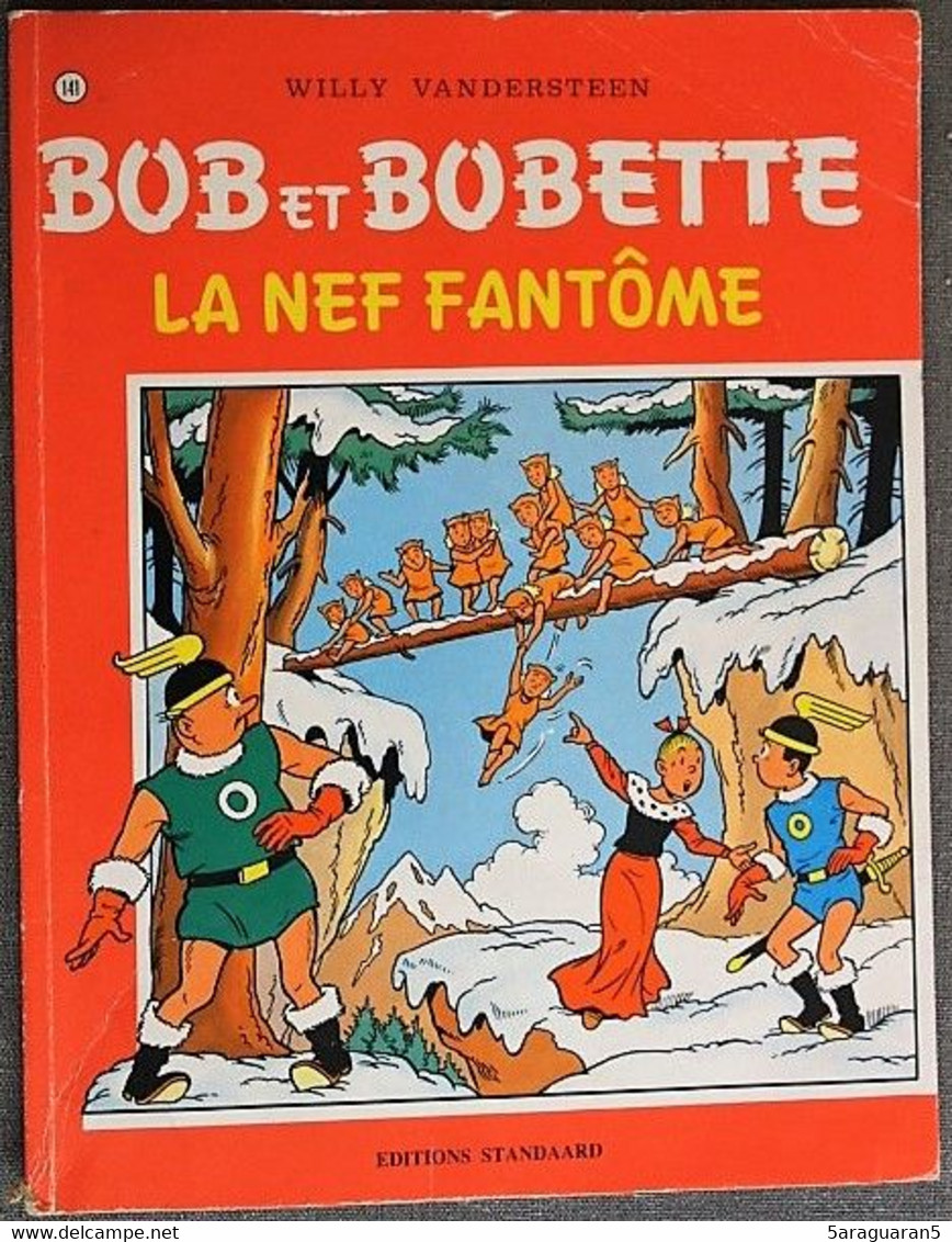 BD BOB ET BOBETTE - 141 - La Nef Fantôme - Rééd. 2002 - Bob Et Bobette