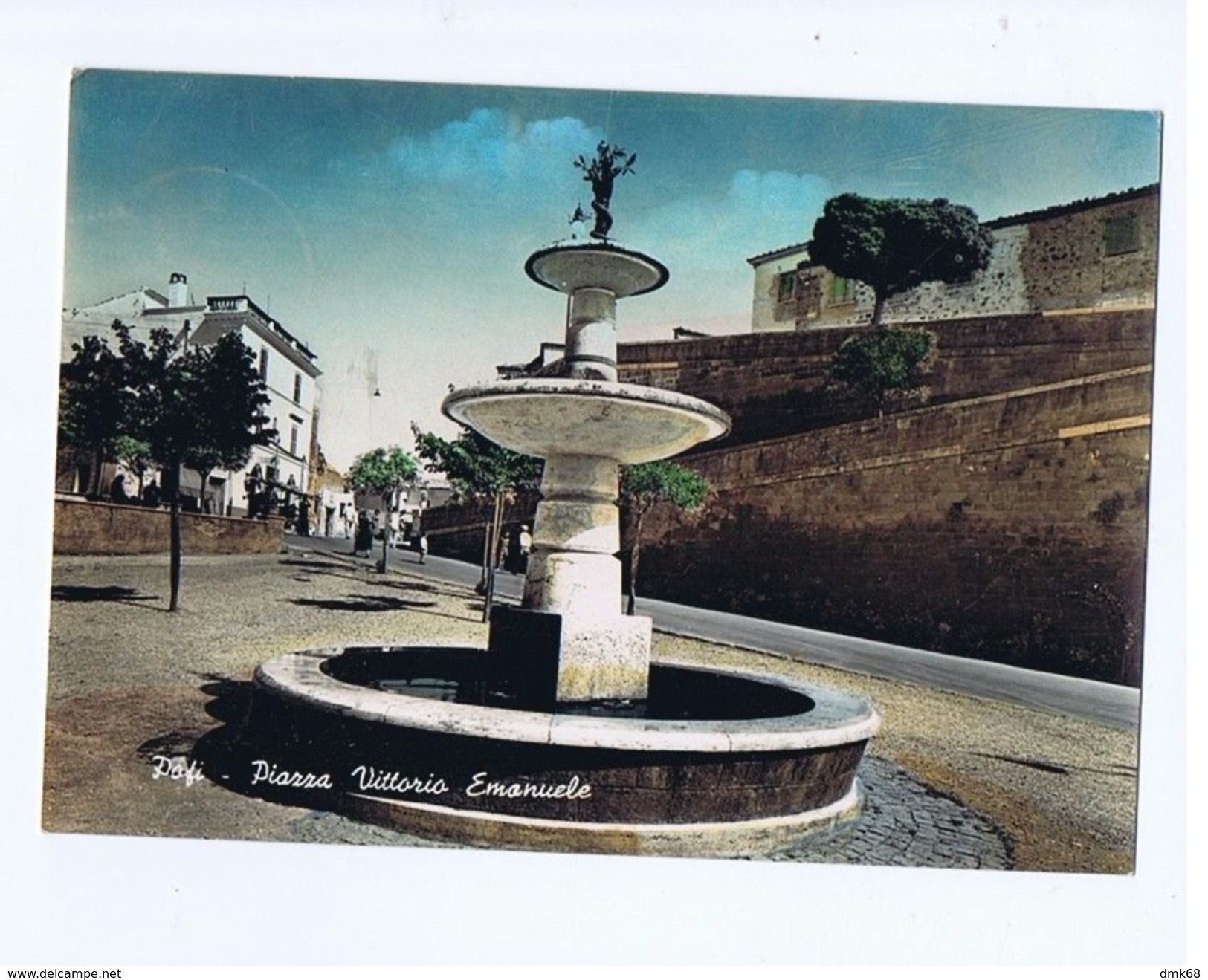 POFI ( FROSINONE ) PIAZZA V. EMANUELE - EDIZ. PACIONI - 1956 ( 1382 ) - Frosinone