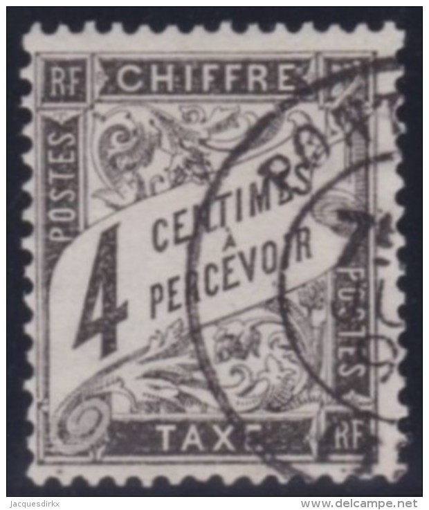 France   .   Yvert    .      Taxe      13         .        O       .        Oblitéré - 1859-1959 Used