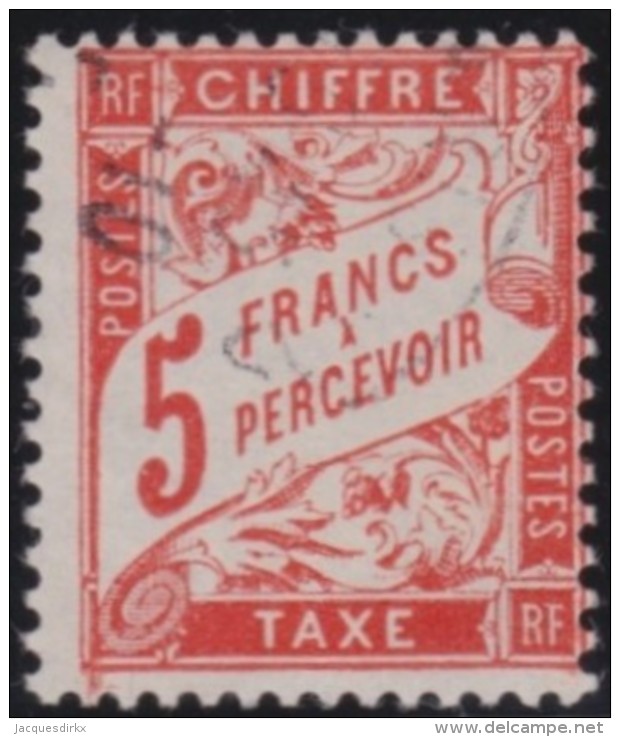 France   .   Yvert    .      Taxe     66            .        O       .        Oblitéré - 1859-1959 Used