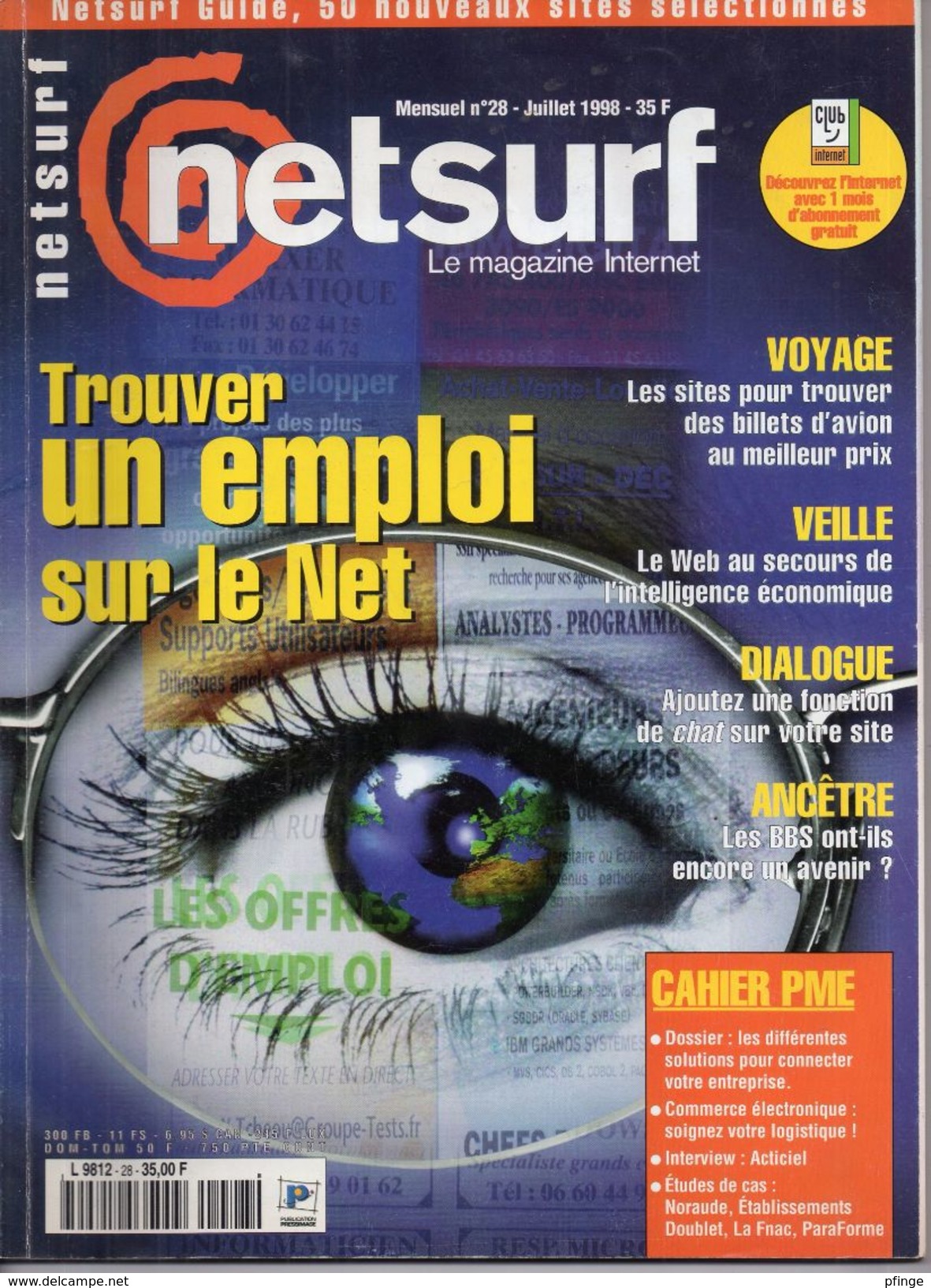 Netsurf N°28, Juillet 1998 - Informatique