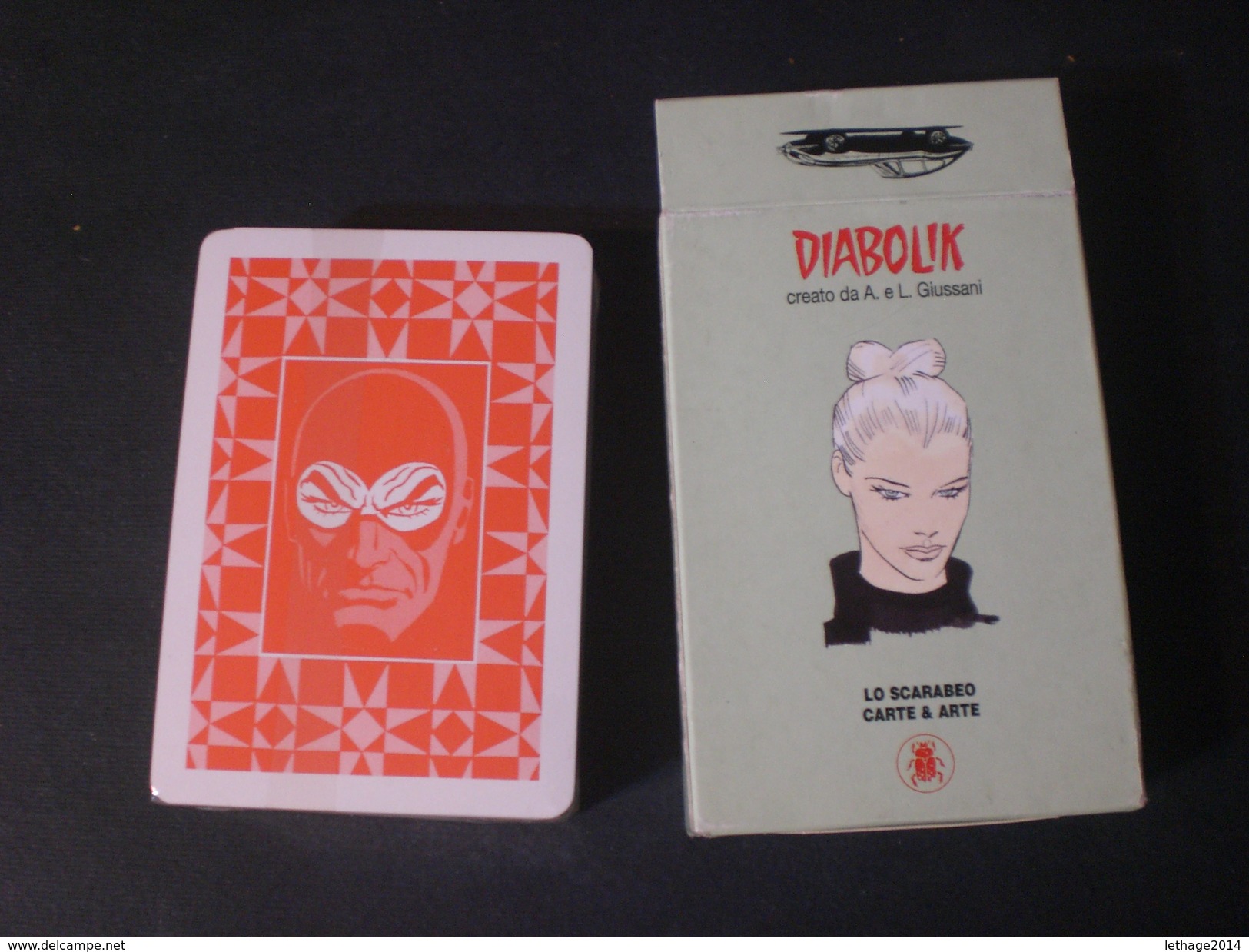 CART GAME CARTE DA GIOCO DIABOLIK CONFEZIONATE NUOVE. - Autres & Non Classés