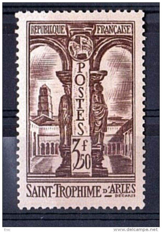 1935 - N° 302 - Neuf ** - Cloître De St-Tropime à Arles - Neufs