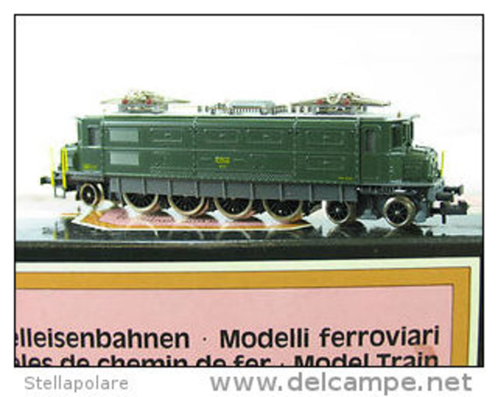 N Spur - HAG 800 - SBB Ae 4/7 10956 - SCALA N MODELLO IN METALLO