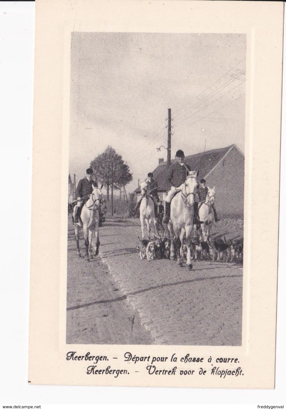 KEERBERGEN VERTREK VOOR DE KLOPJACHT - Keerbergen