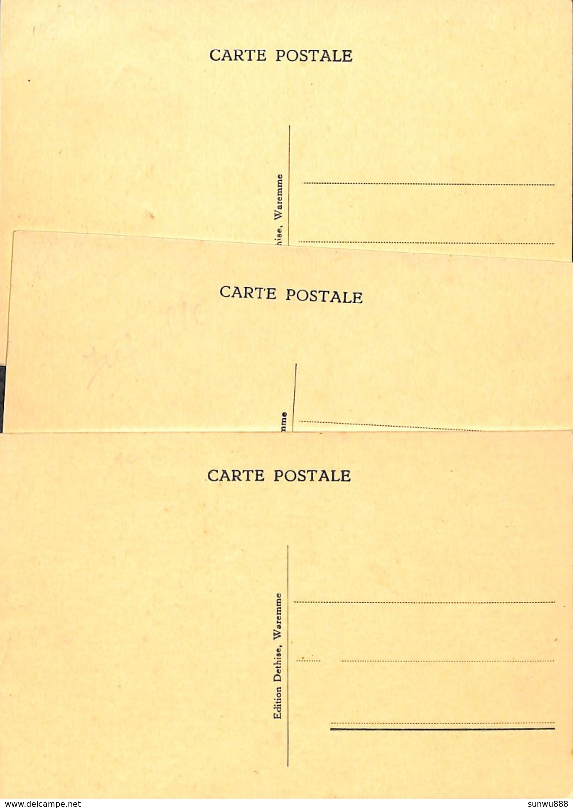 Juprelle - Lot De 3 Cartes (animée, Vélo, Attelage) - Juprelle