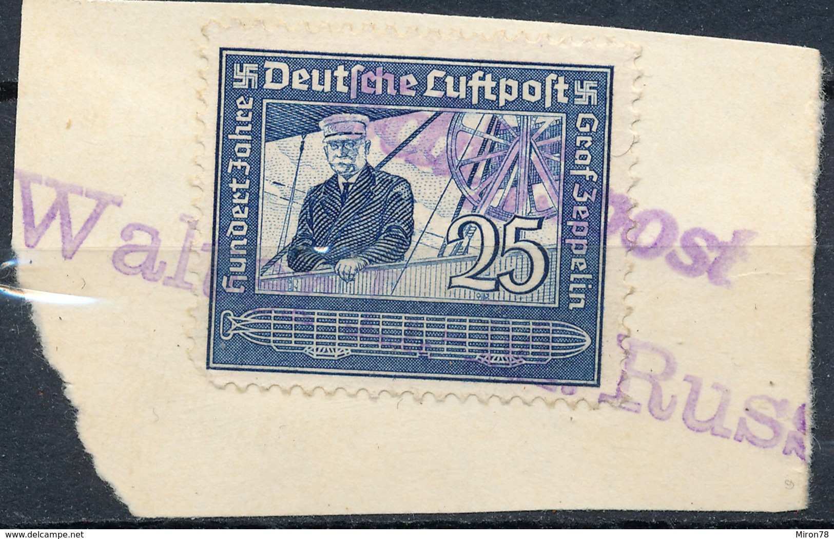 Stamp Germany Airmail Zeppelin 1938 Used Lot#10 - Airmail & Zeppelin
