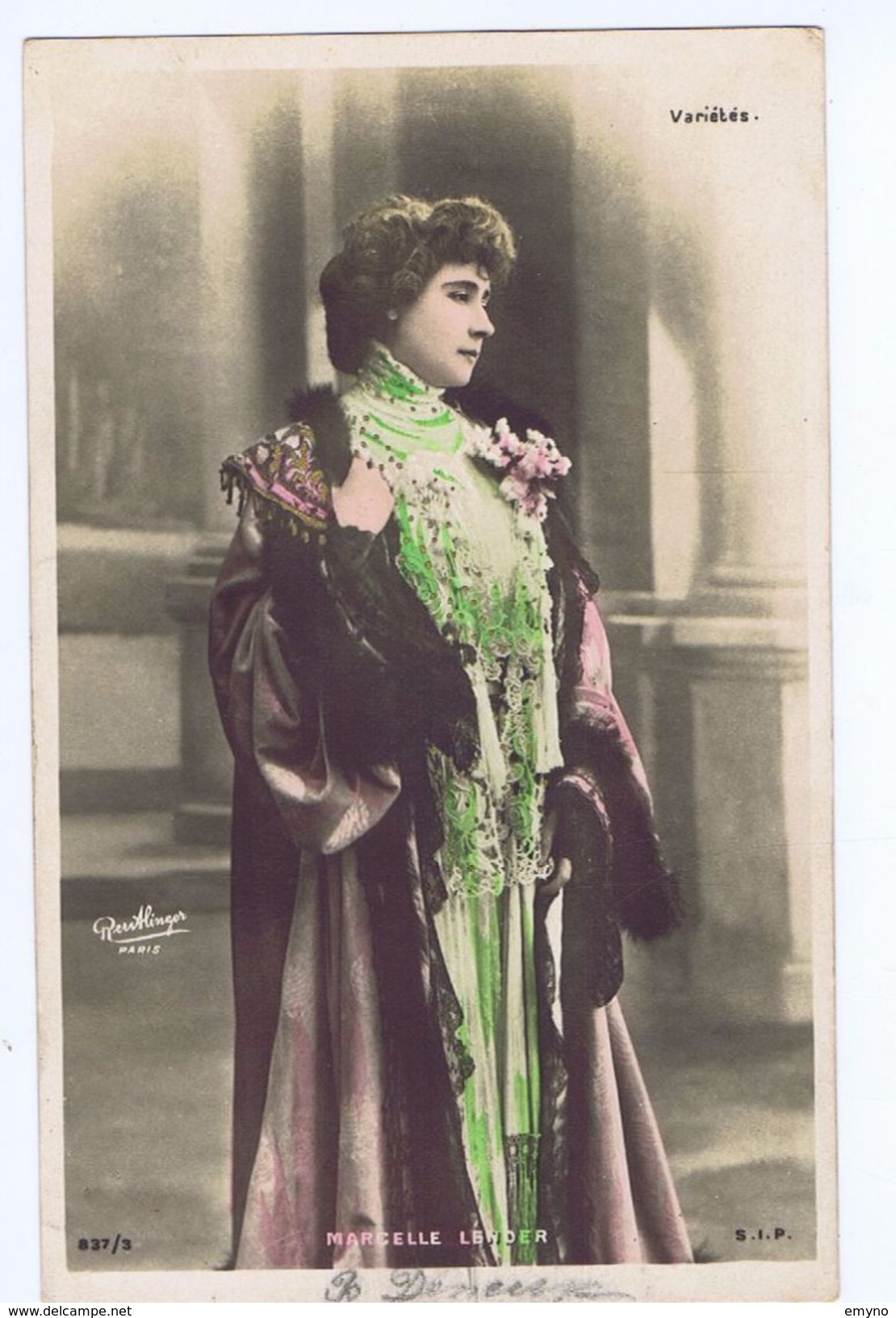 Marcelle Lender Artiste 1900 , Reutlinger - Theatre