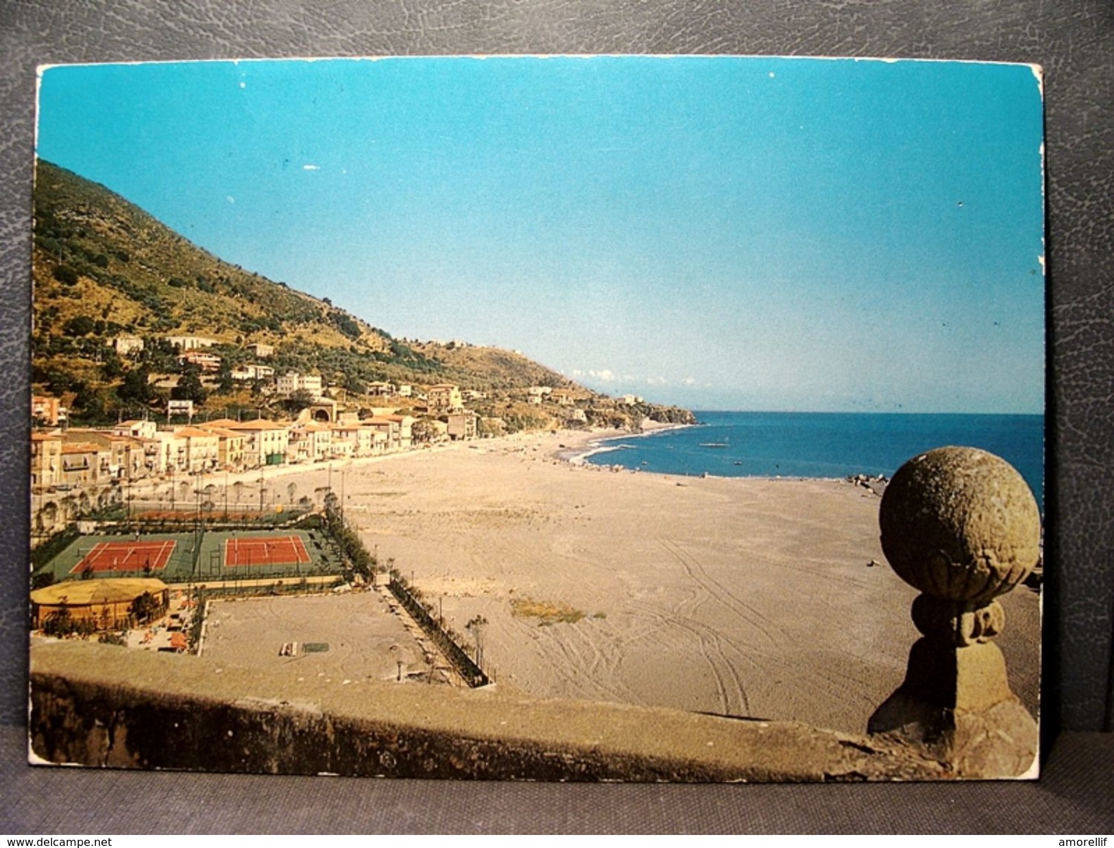 (FG.Q08) CITTADELLA DEL CAPO (BONIFATI) SPIAGGIA, CAMPI DA TENNIS (COSENZA) - FORMATO GRANDE VIAGGIATA 1983 - Cosenza