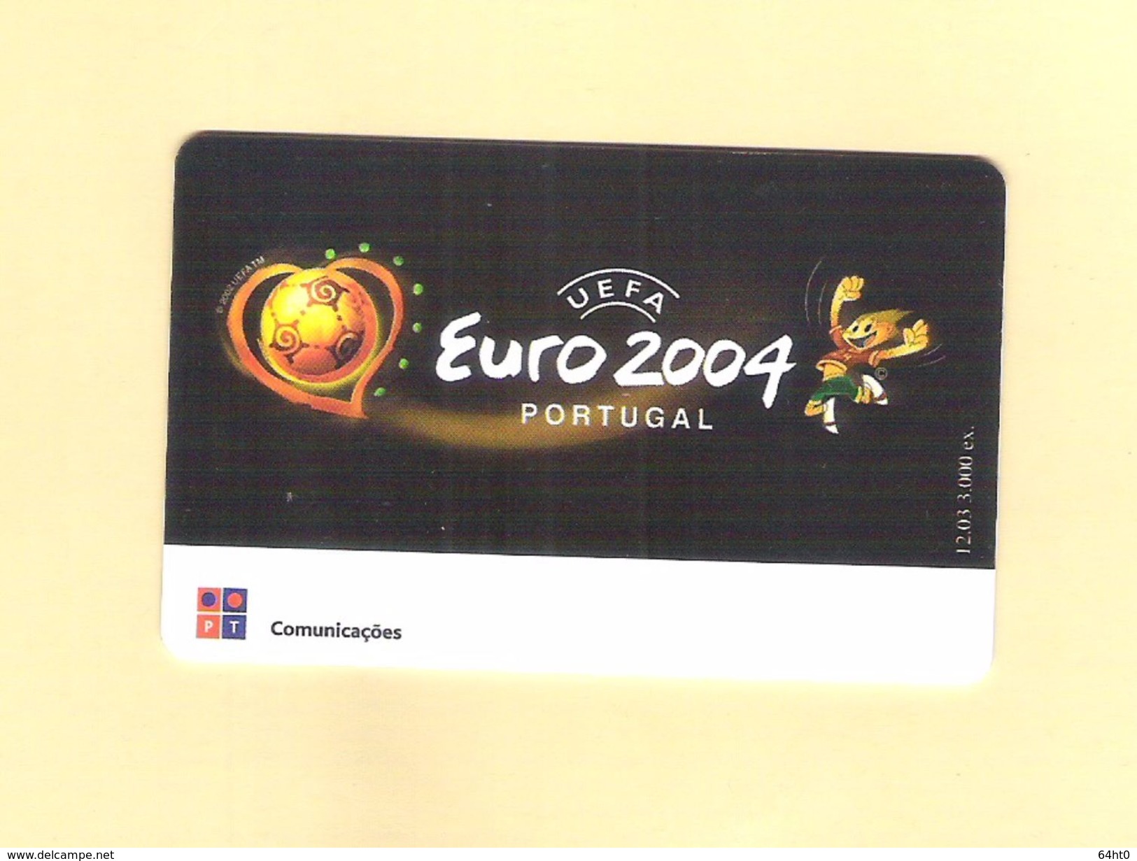 PHONECARD CHIP PORTUGAL "EURO 2004 - ESTÁDIO DA LUZ LISBOA" EX: 3.000 - USE AS ON PHOTO - Portugal