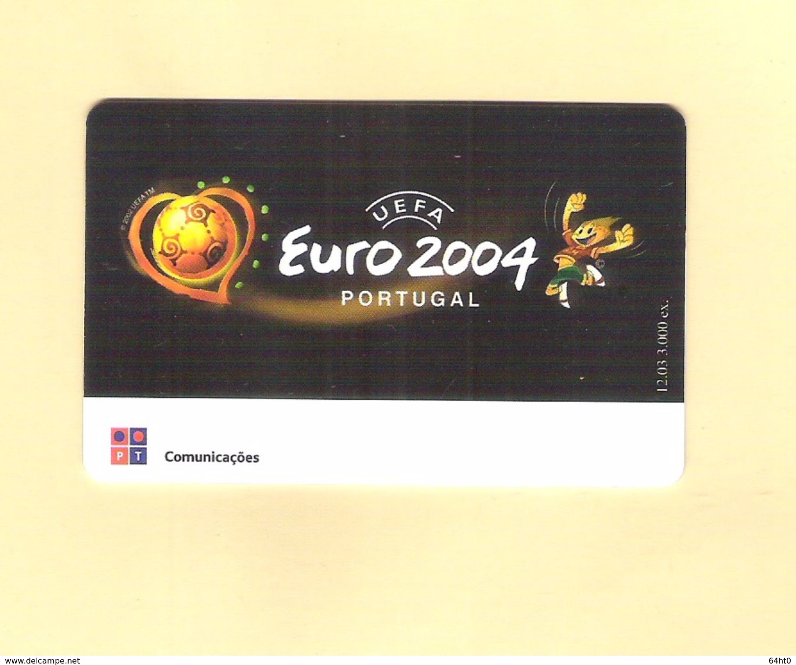 PHONECARD CHIP PORTUGAL "EURO 2004 - ESTÁDIO DO BESSA SÉC.XXI PORTO" EX: 3.000 - USE AS ON PHOTO - Portugal