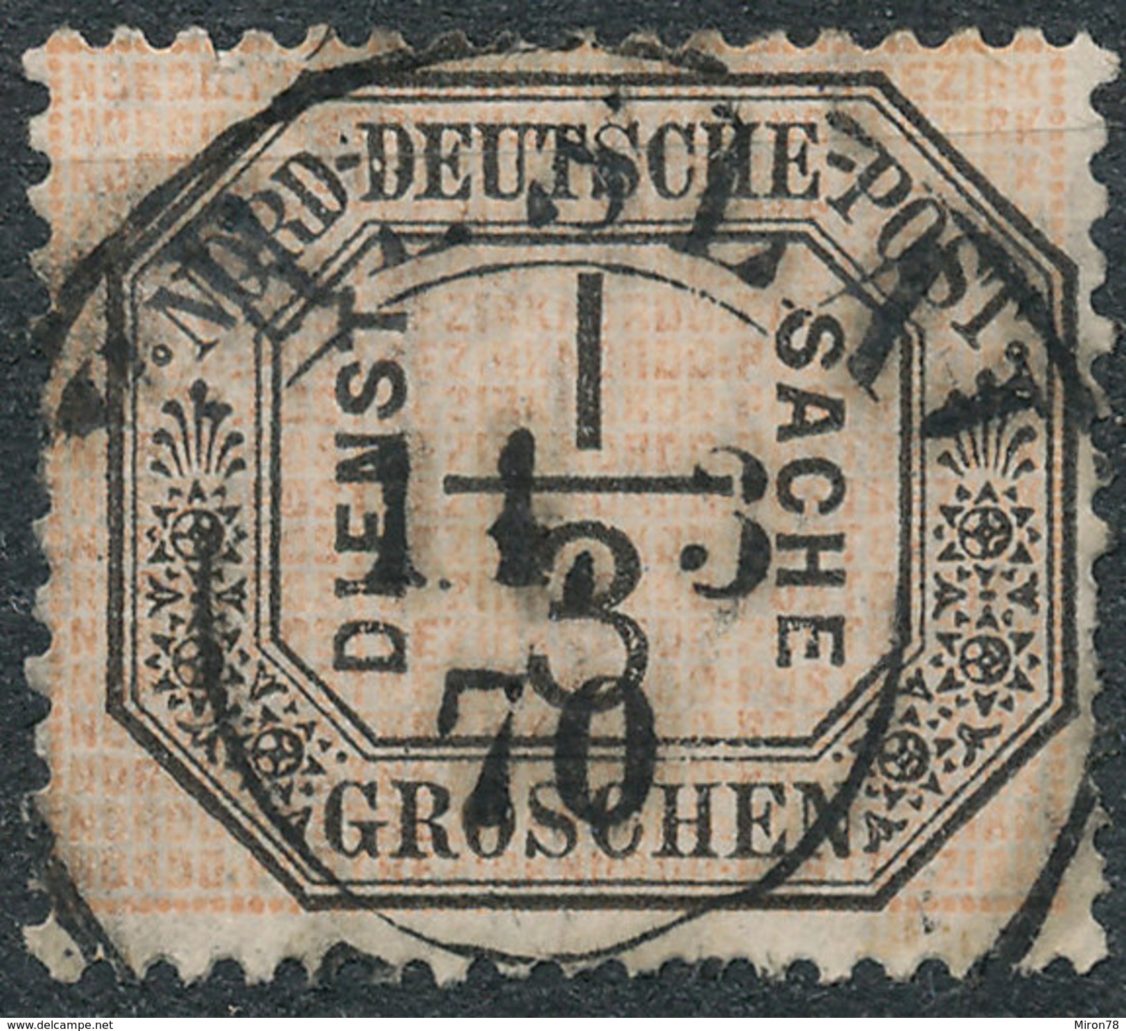 Stamp German States OFFICIAL STAMPS 1870 1/3gr Lot#16 - Other & Unclassified